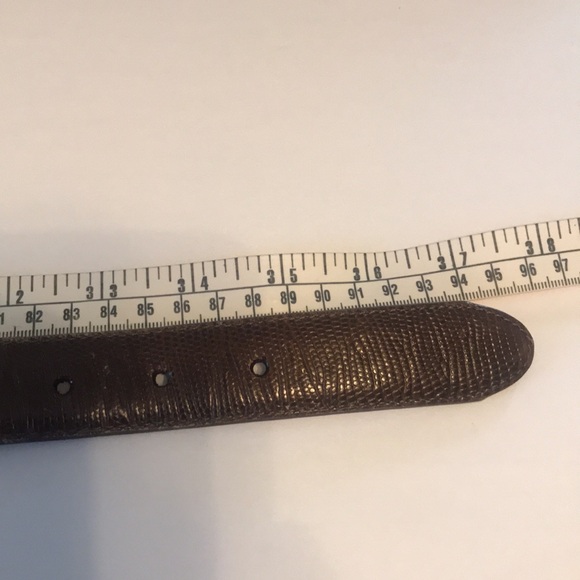 Vintage Ladies Western Belt Womens 34 Brown Silver Concho Cowgirl Rodeo Ranch - Picture 7 of 8